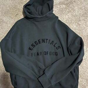 Fear of God Essentials Dark Gray Hoodie
